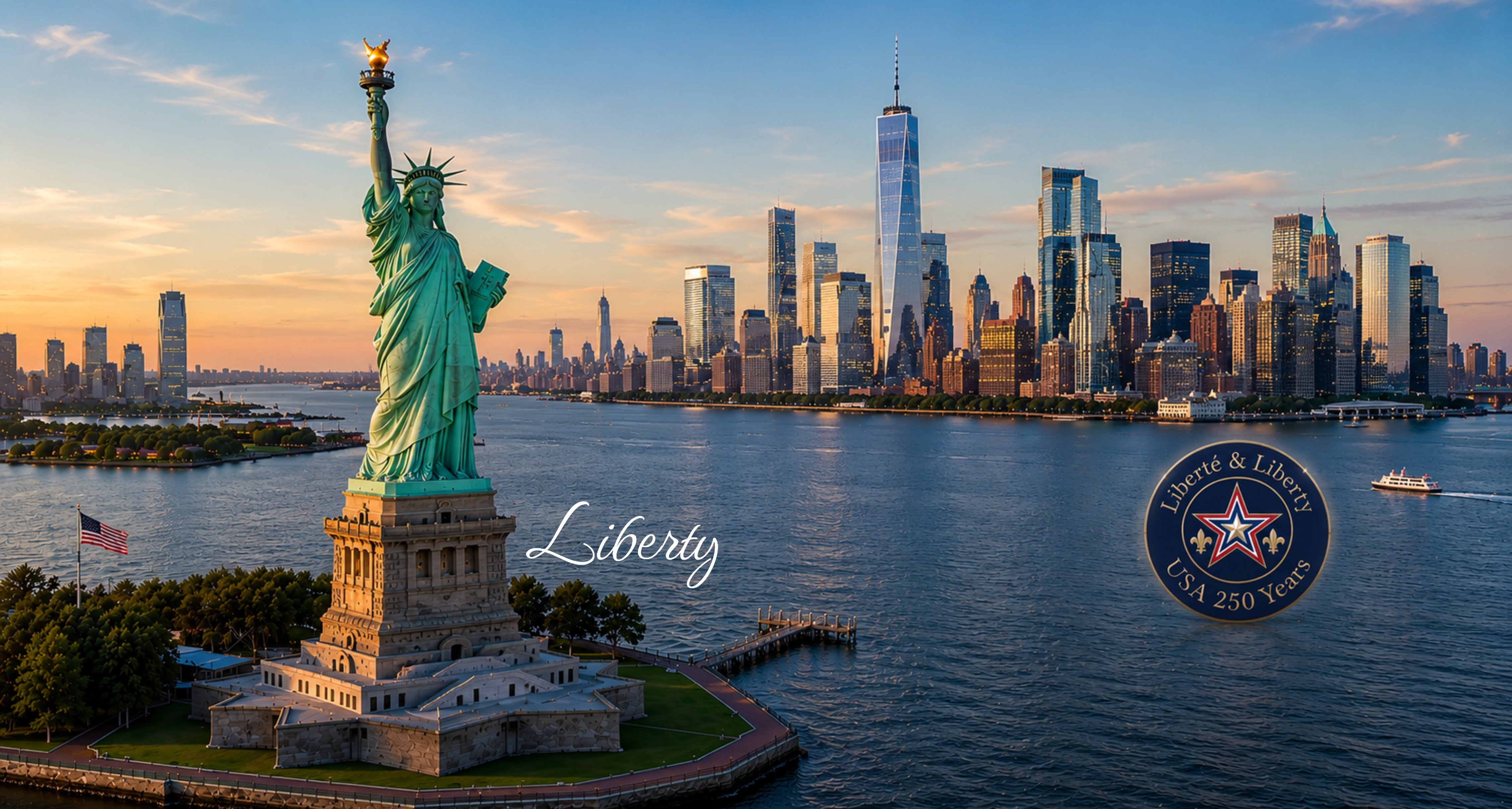 tsgabrielle® • Liberty • Latte Mug • White • 12 oz