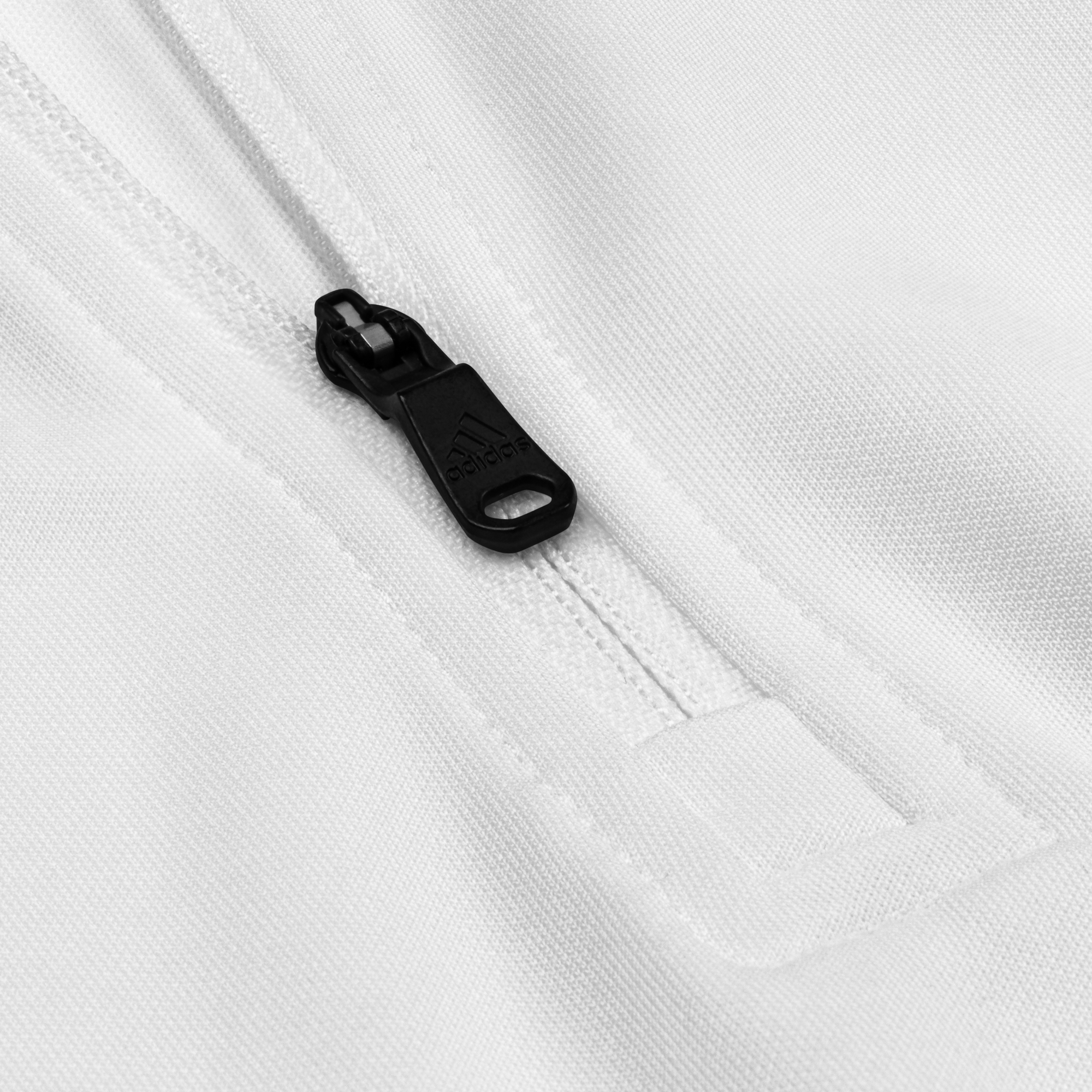 adidas® by tsgabrielle® • Herre • Paris - La Tour Eiffel • Quarter zip pullover • Hvid - White - View 7