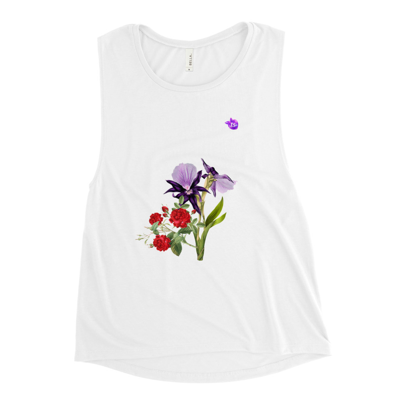 tsgabrielle® • Til hende • TransFLOWer™ • Muscle tanktop • Hvid