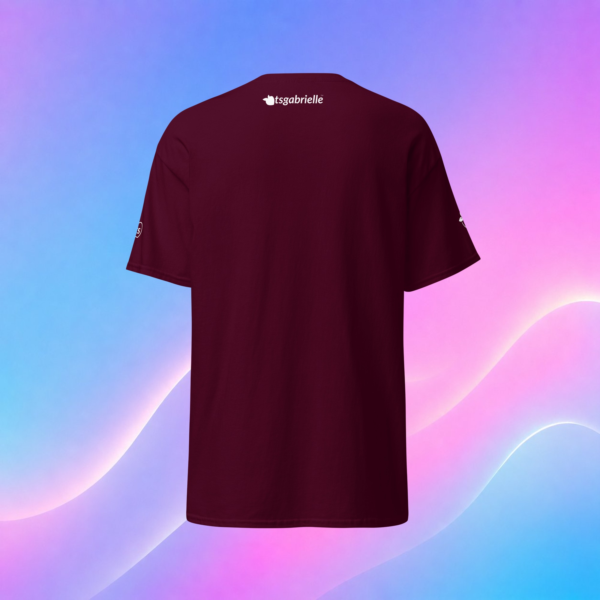tsgabrielle® • Til ham • Pride 26 - Arizona • Klassisk T-shirt • 14 farver - Maroon - View 16