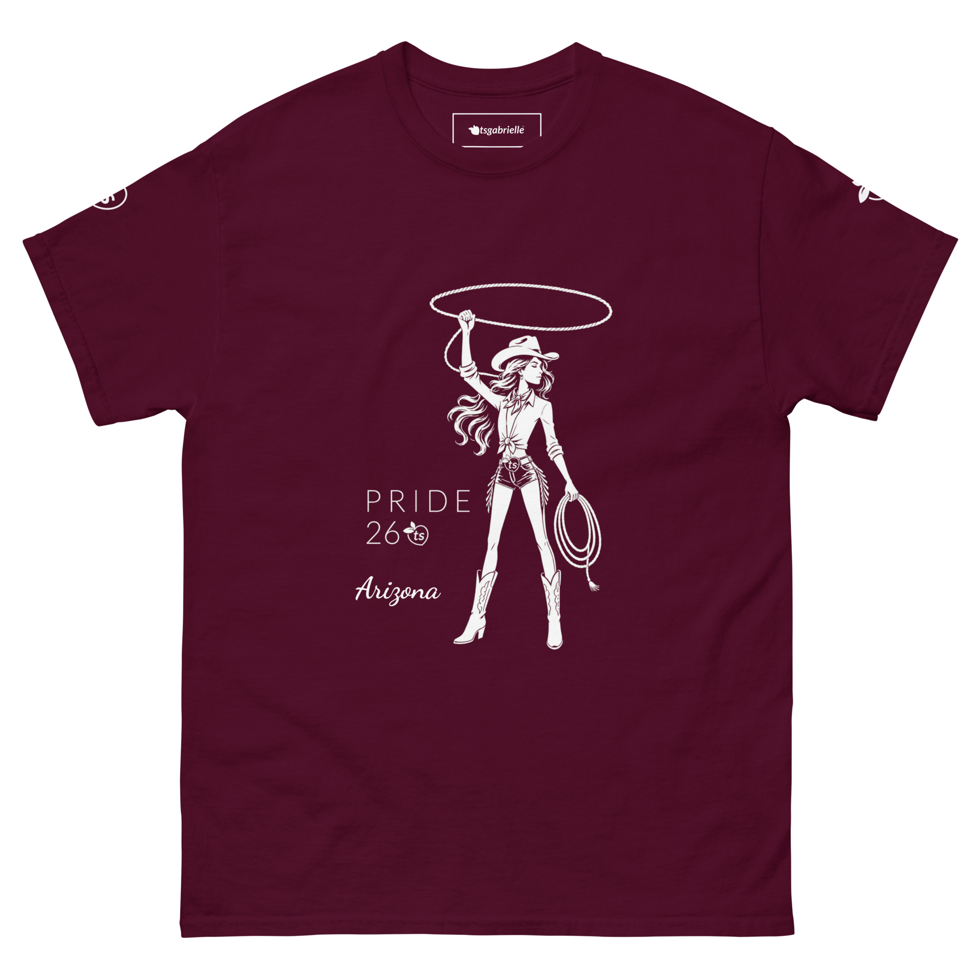tsgabrielle® • Til ham • Pride 26 - Arizona • Klassisk T-shirt • 14 farver