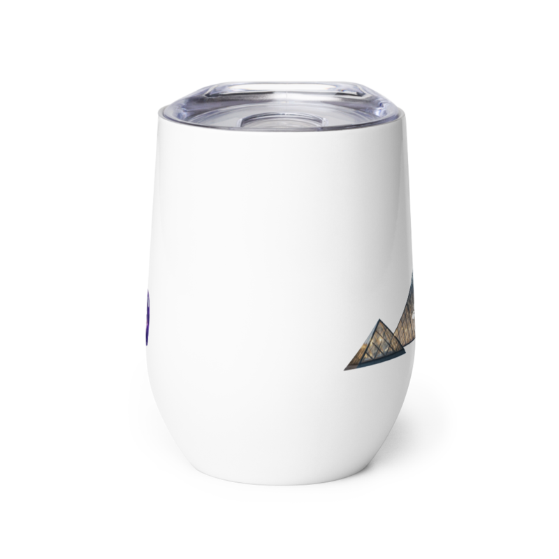 tsgabrielle® • Paris – The Louvre Pyramid • Vintumbler • 12 oz
