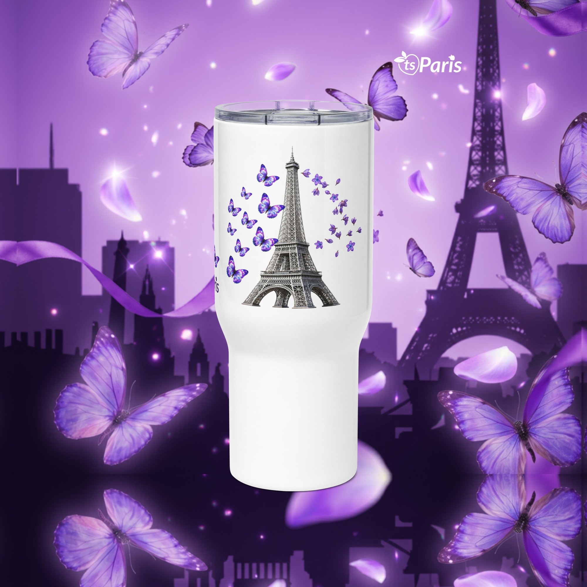 tsgabrielle® • Paris - La Tour Eiffel • Krus med hank • 2 størrelser - White - View 11