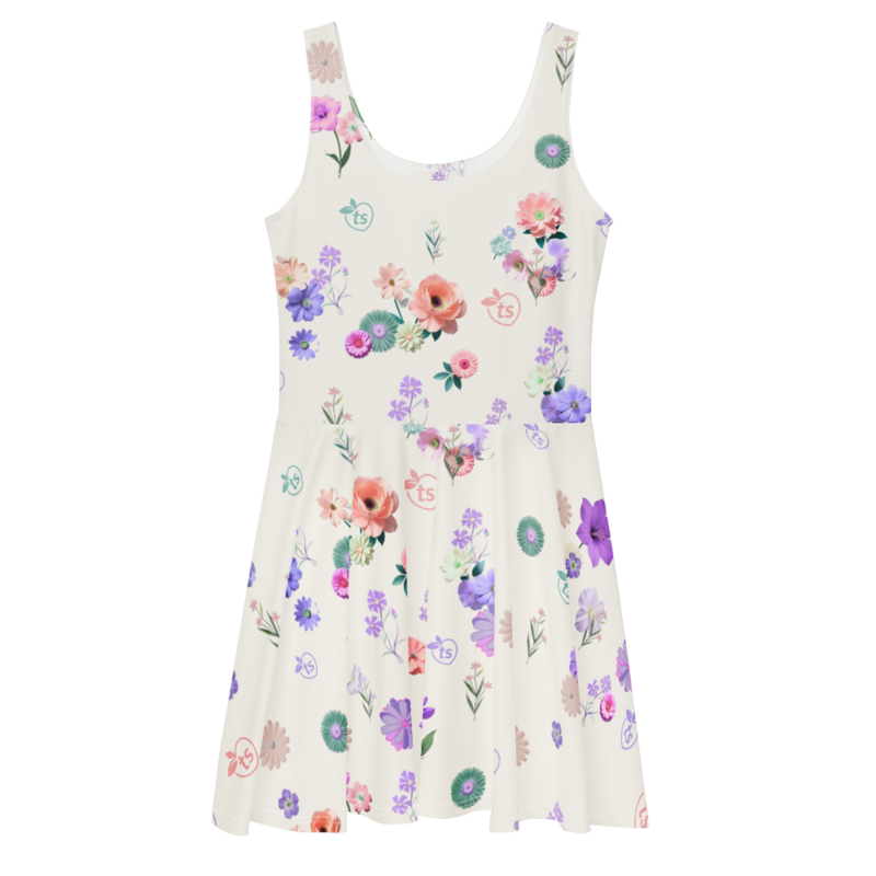 tsgabrielle® • Til hende • TransFLOWer™ • Skaterkjole • Hvid - White - View 6