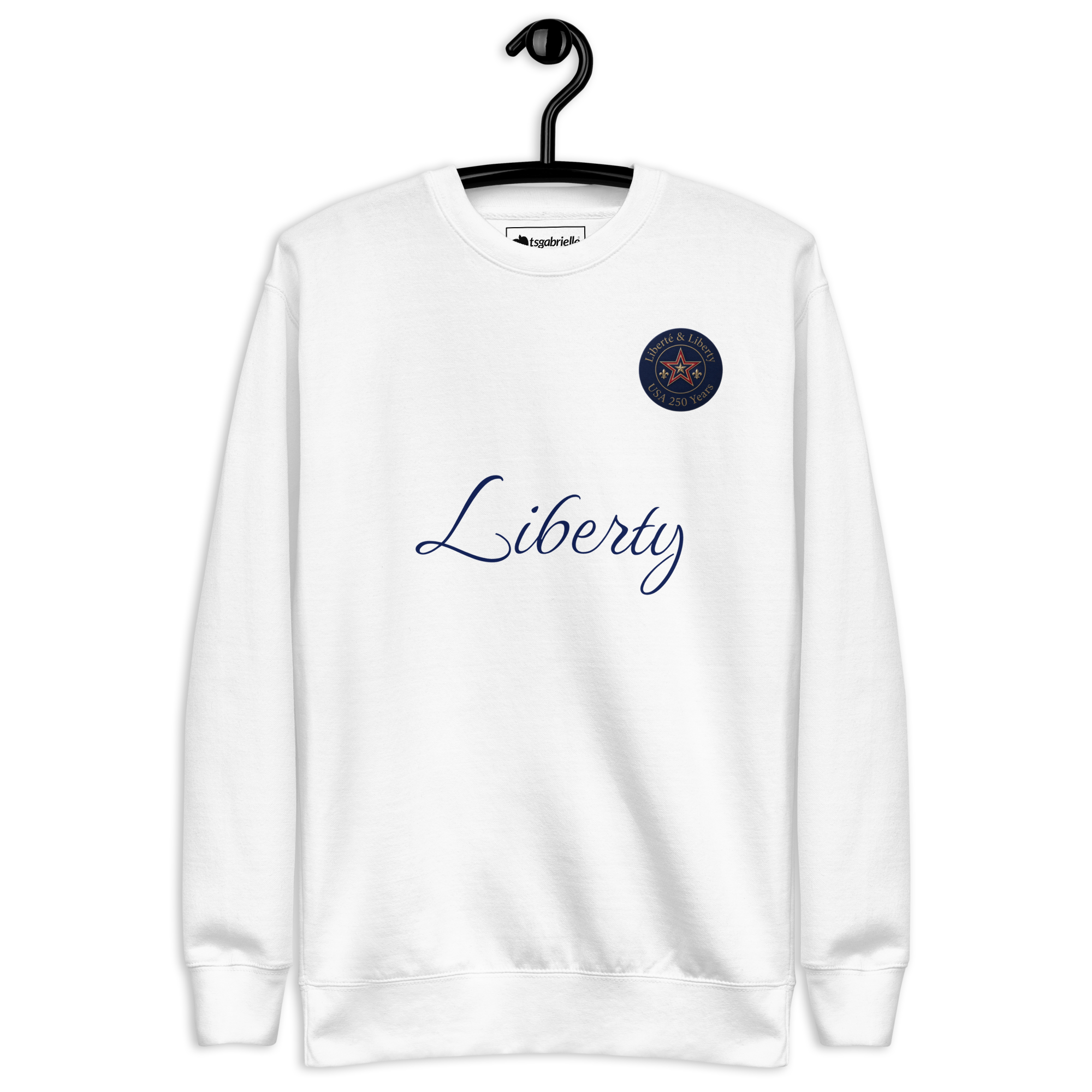 tsgabrielle® Til ham • Liberty • Premium sweatshirt - White - View 7
