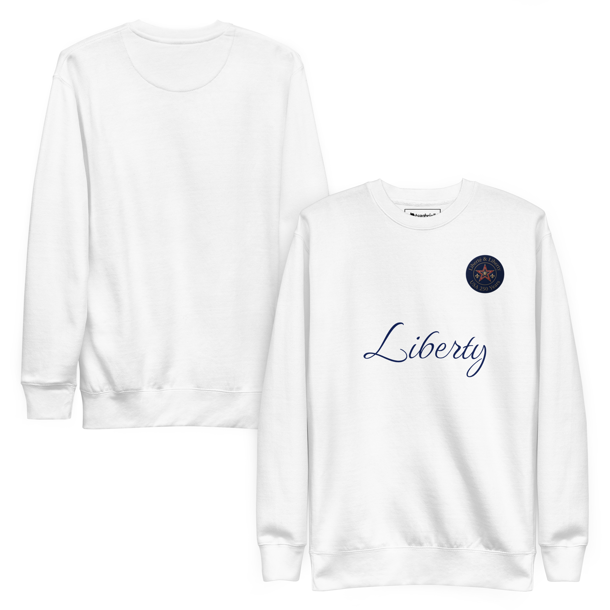 tsgabrielle® Til ham • Liberty • Premium sweatshirt - White - View 10