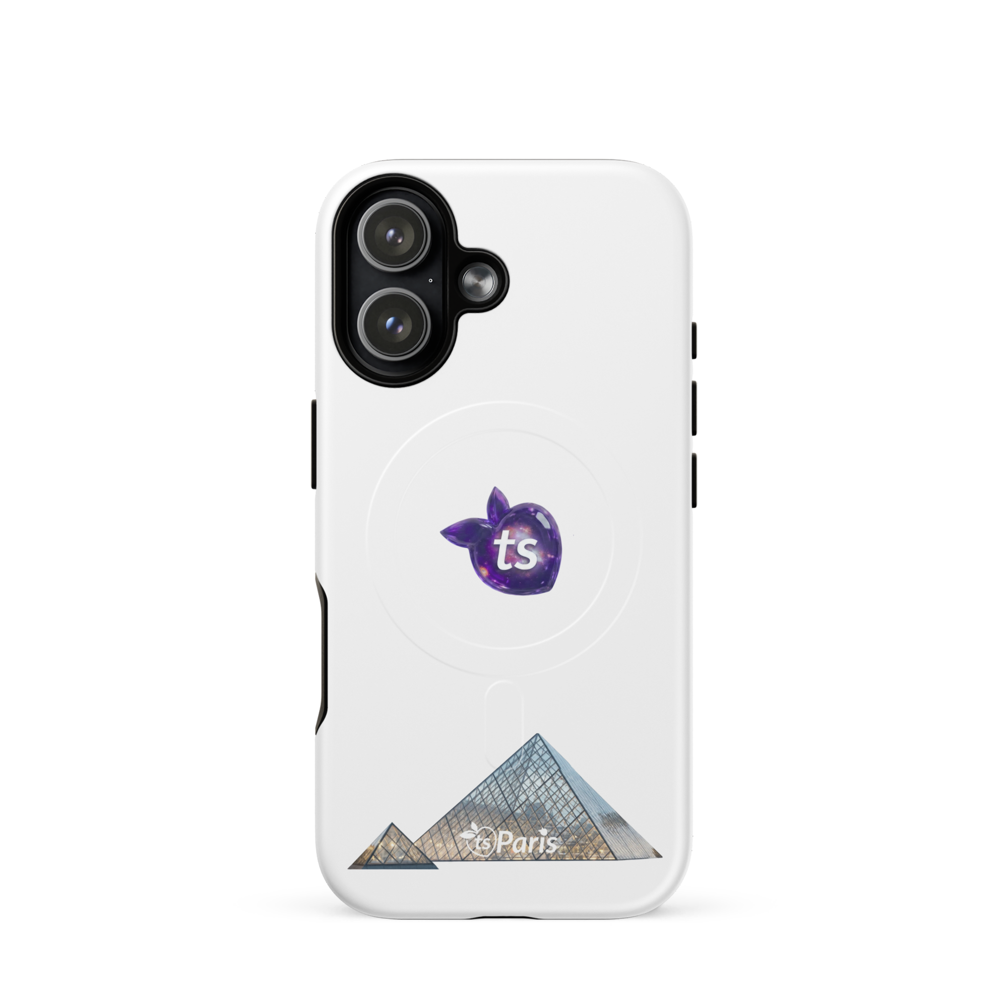 tsgabrielle® • Paris - The Louvre Pyramid • Tough Case • MagSafe® • Compatible with iPhone® • Latest Models