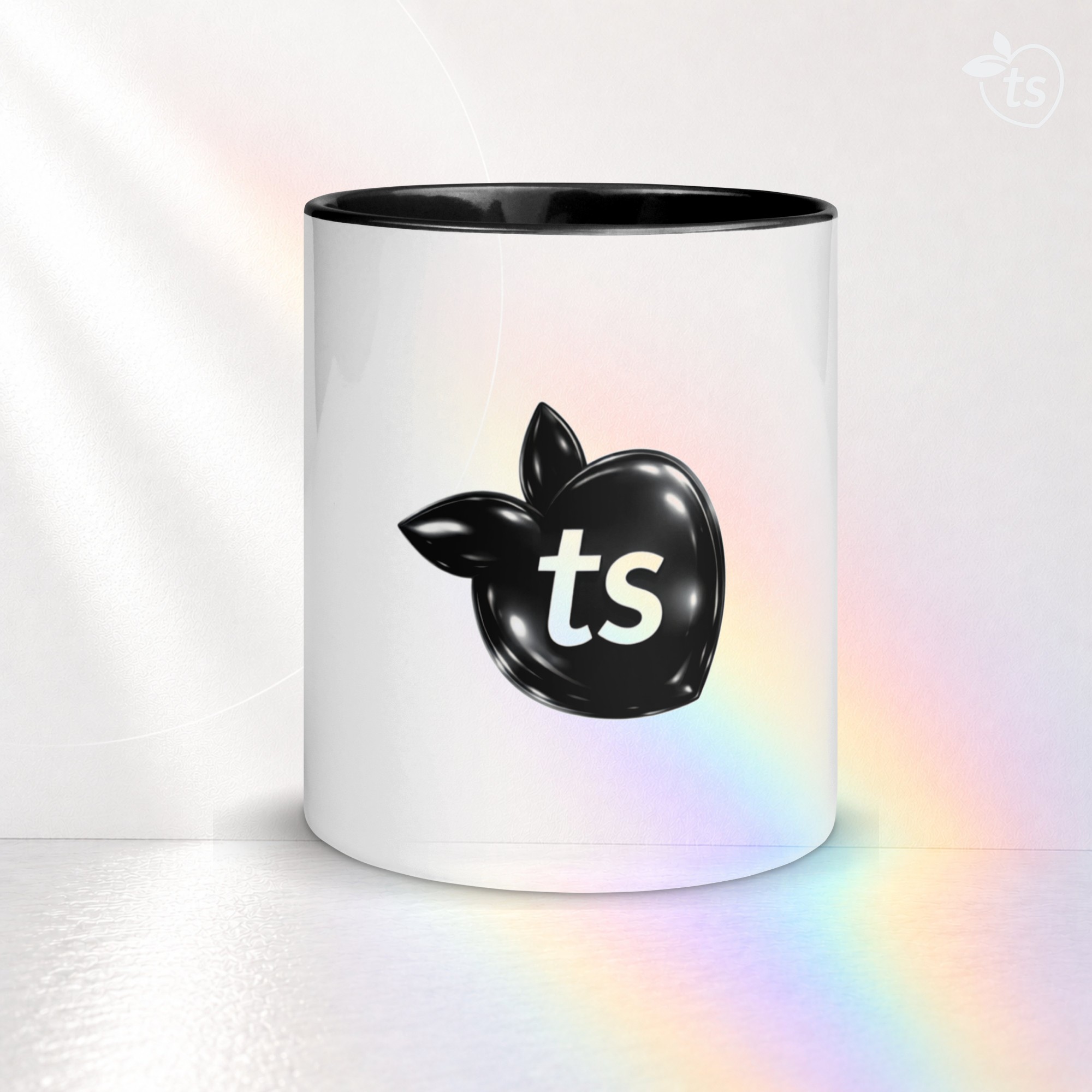 tsgabrielle® • Krus med sort indre • Keramik • 2 størrelser